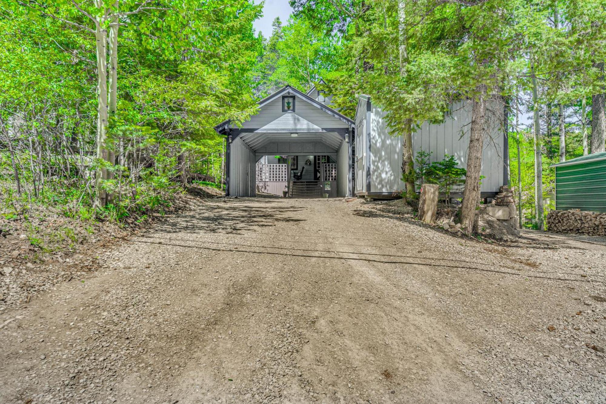 Quaint Cloudcroft Cabin With Stunning Forest Views! エクステリア 写真